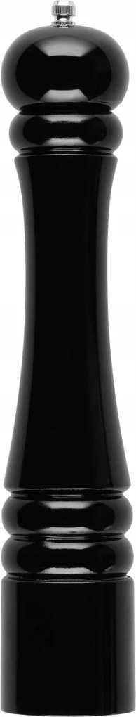 Fából Készült Kézi Fűszerdaráló Só-bors Őrléshez 32 cm Fekete