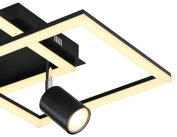 Globo 67308-36 - LED Mennyezeti lámpa DANNY 2xLED/18W/230V + 2xGU10/35W/230V