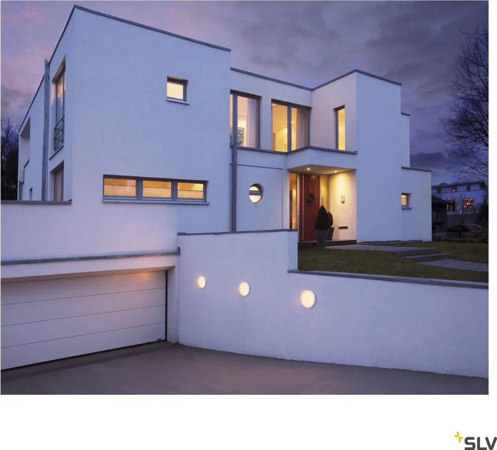 SLV 229971 AINOS Modern Kültéri Mennyezeti Lámpa Fehér LED IP44