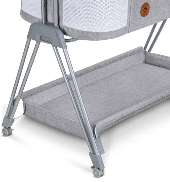 Lionelo - Bölcső 2in1 LUNA szürke
