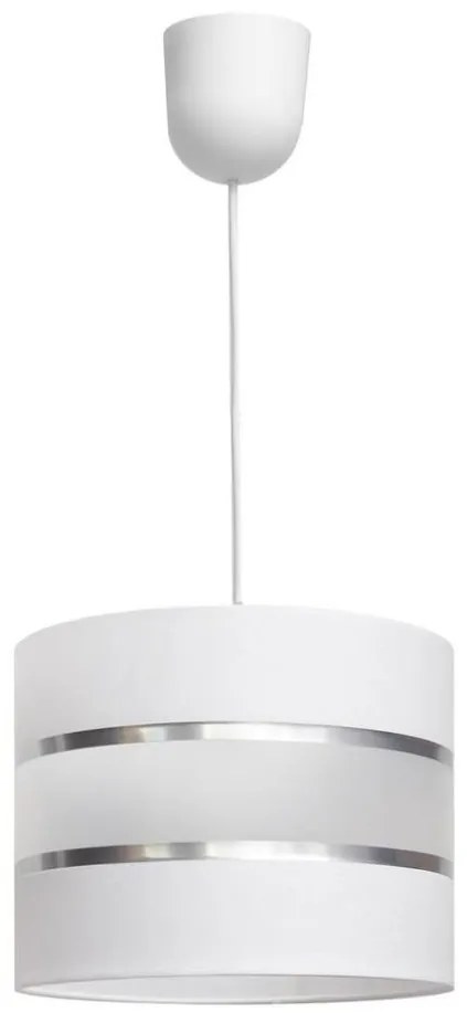 Csillár zsinóron HELEN 1xE27/15W/230V fehér