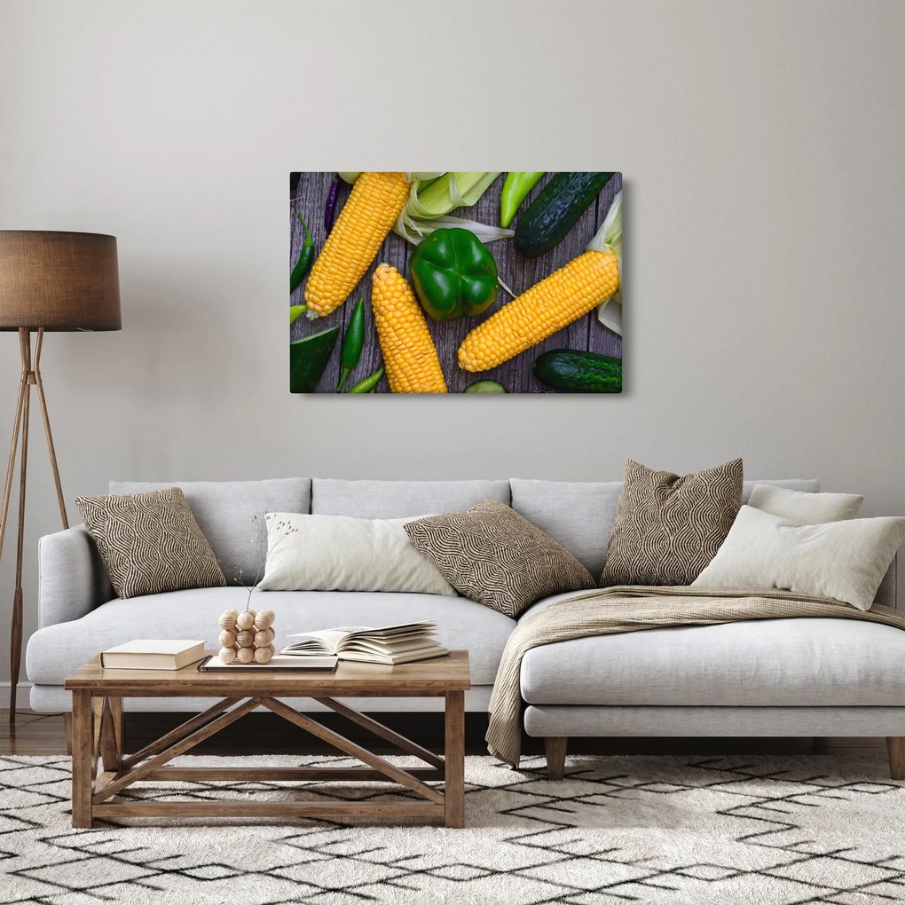 Zöldség képe (90x60 cm)
