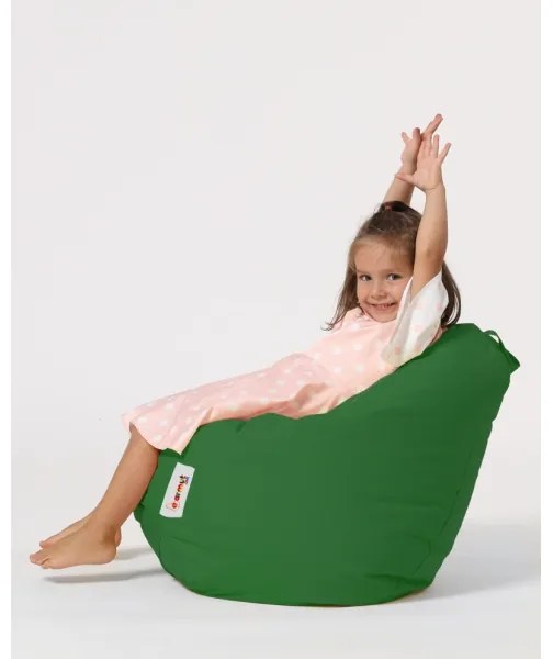 Babzsák 60x60 cm zöld