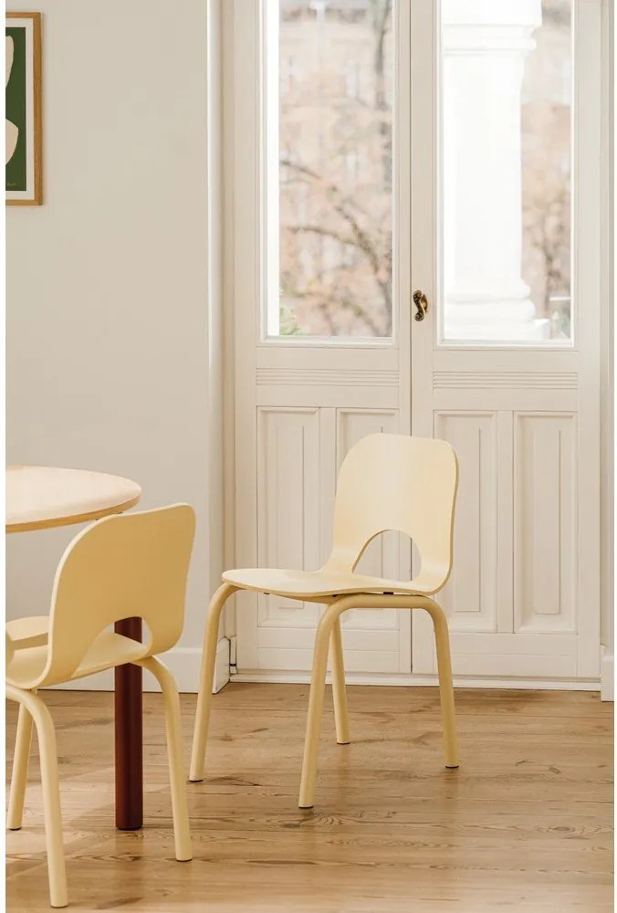 Sárga étkezőszék Atto – noo.ma