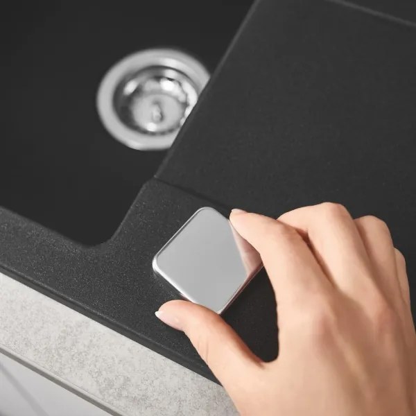 GROHE 31644AP0 - K500 mosogató 860 × 500 mm gránit/fekete