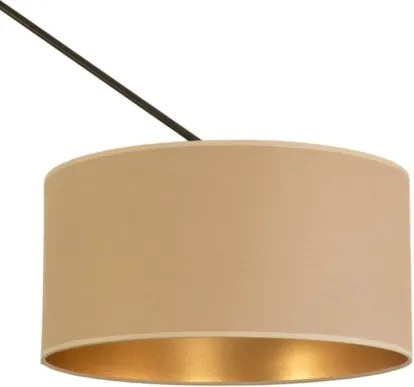 LED állítható rúdon függesztett csillár GORTA 1xE27/60W/230V bézs/arany