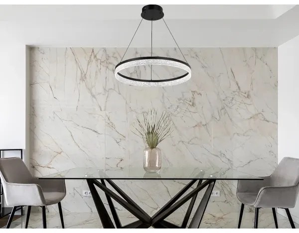 LED dimmelhető kábellel függesztett csillár ALIANZ LED/60W/230V 3000-6000K + távirányító