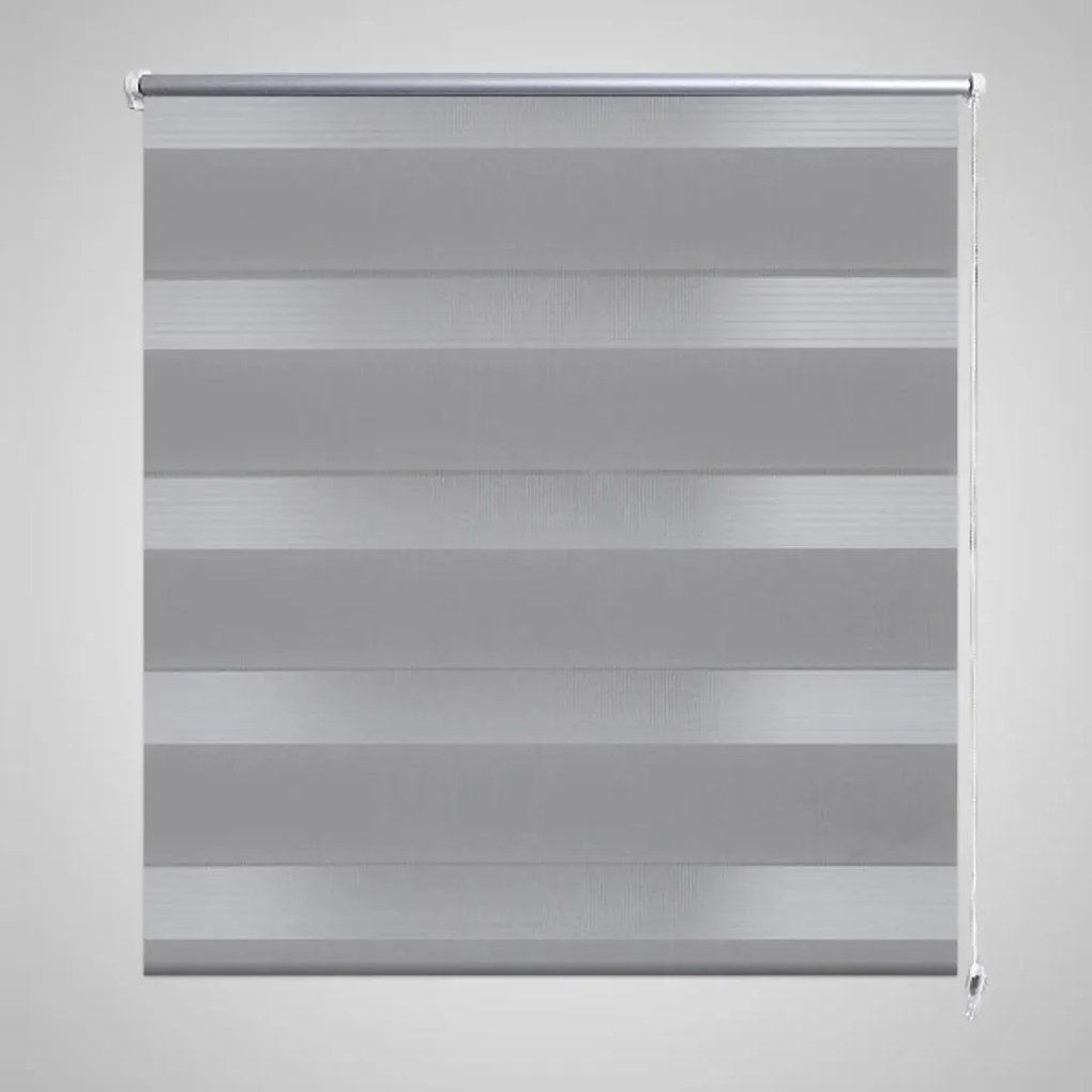 vidaXL Zebra roló 40 x 100 cm Szürke