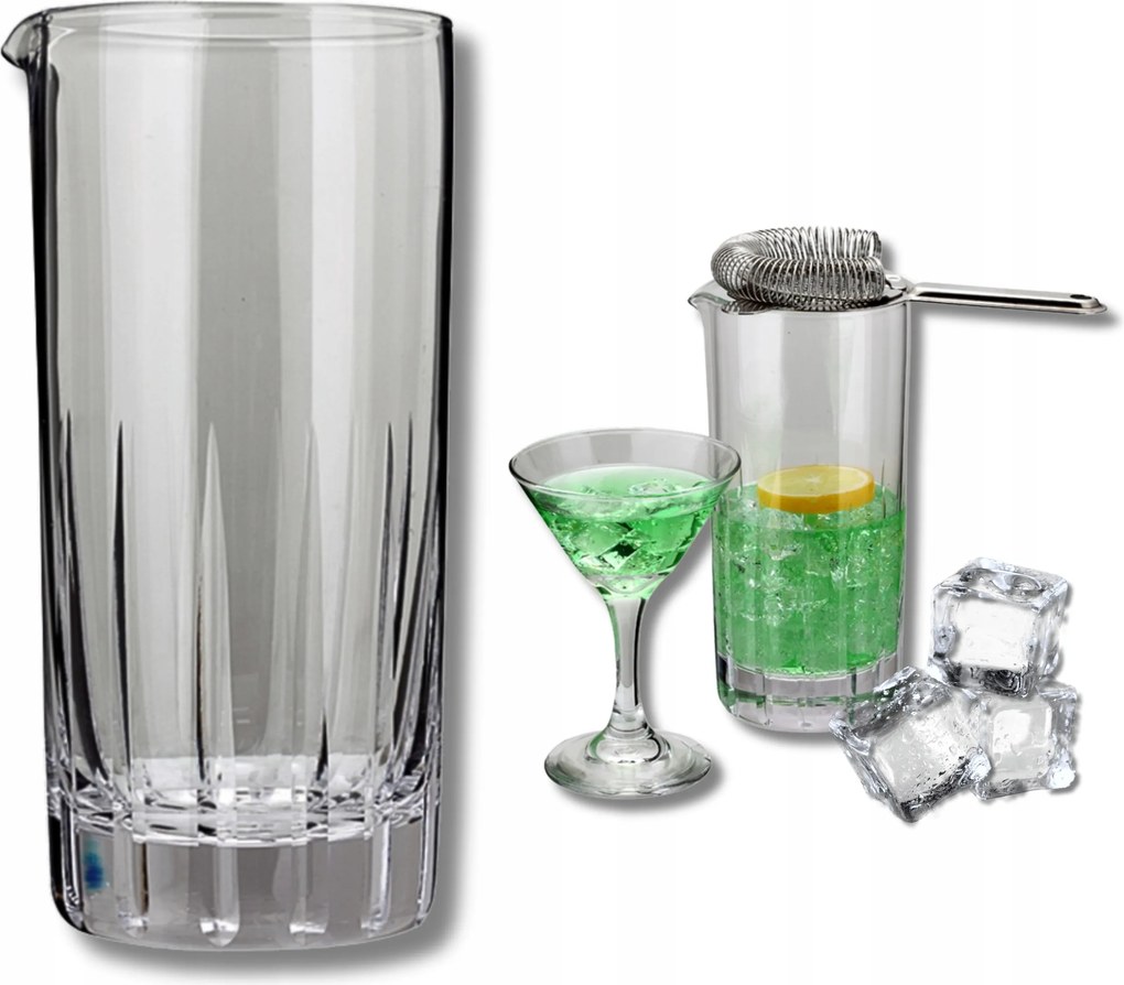 Professzionális csapos pohár 700 ml Ideális italok keveréséhez