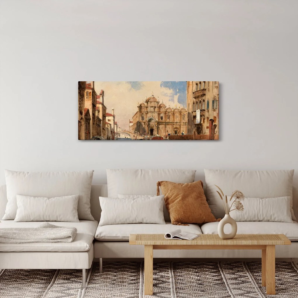 Kép - Jules-Romain Joyant, The Scuola di San Marco, Venice, reprodukciók (120x50 cm)