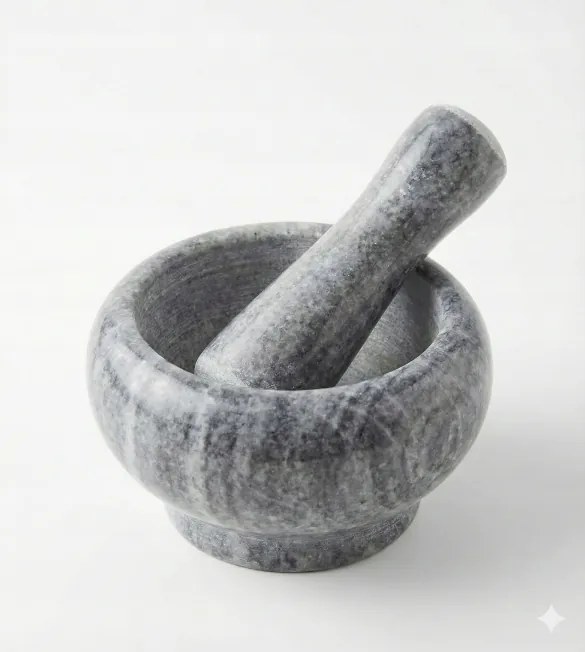 Márvány konyhai mozsár zúzó Elegáns és tartós kiegészítő