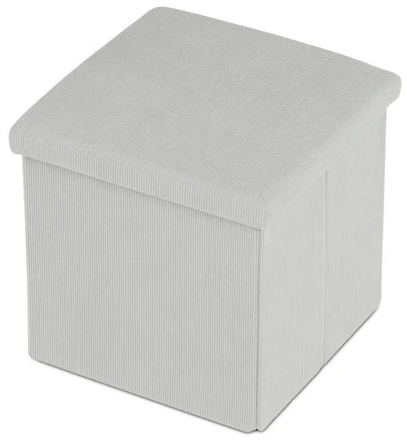 Krém Corduroy Tárolós Puff. TAB-471 CRM6