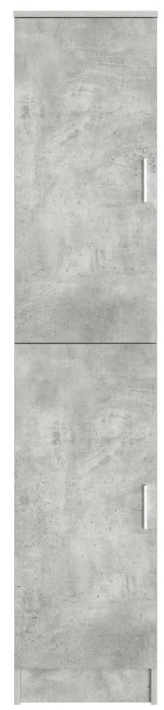 Magas Szekrény Beton szürke 35 x 39 x 168 cm Faanyag