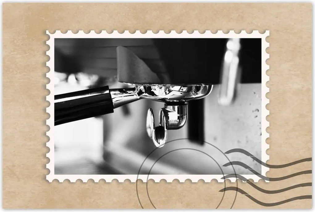 Poszterek 120x80 Kávéfőző kávézó