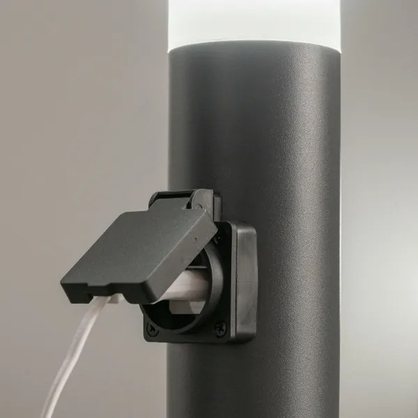 BRILAGI - ELIA kültéri lámpa dugaljjal 1xE27/20W/230V IP44 50 cm antracit
