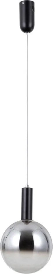 ITALUX PND-34378-1M-BK STRELA Egyágú Függesztett Lámpa Fém LED IP20