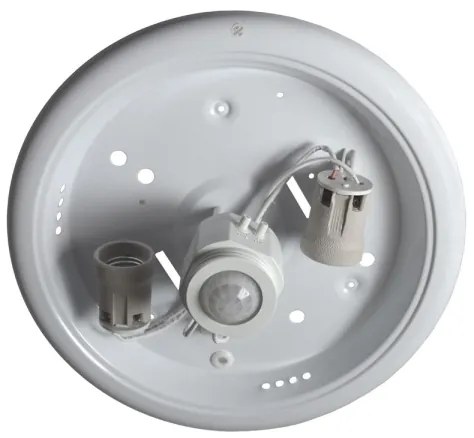 Mennyezeti lámpa érzékelővel PLAFON 2xE27/80W/230V