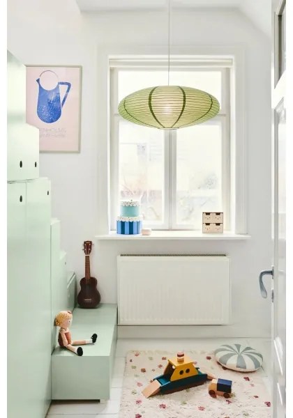 Nordlux - VILLO E27 csillárhoz való búra, átmérő 60 cm, zöld