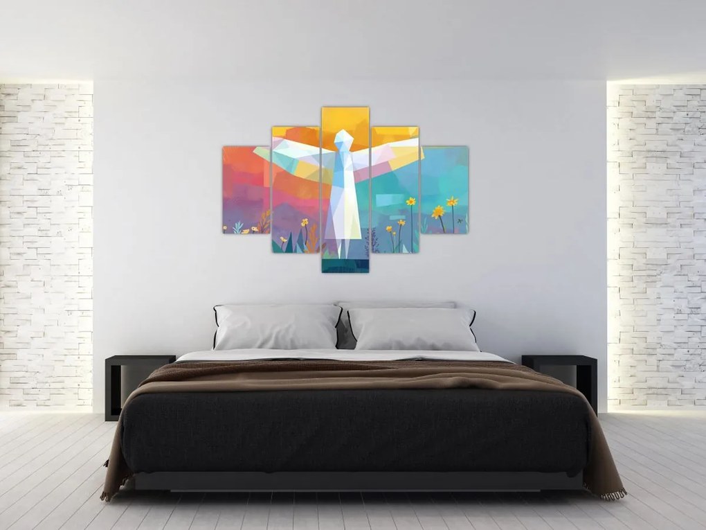 Kép - Virágok őrzője (150x105 cm)