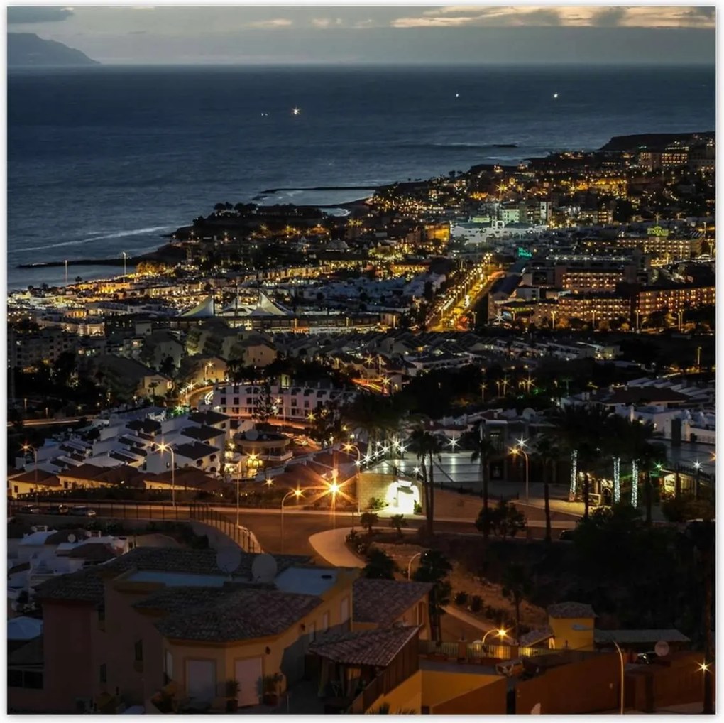 Poszterek 100x100 Esti séta Kilátás