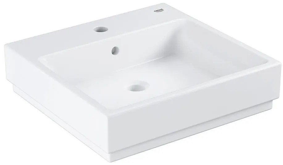 GROHE 3947400H - CUBE CERAMIC mosdó 500 × 490 mm kerámia/fehér