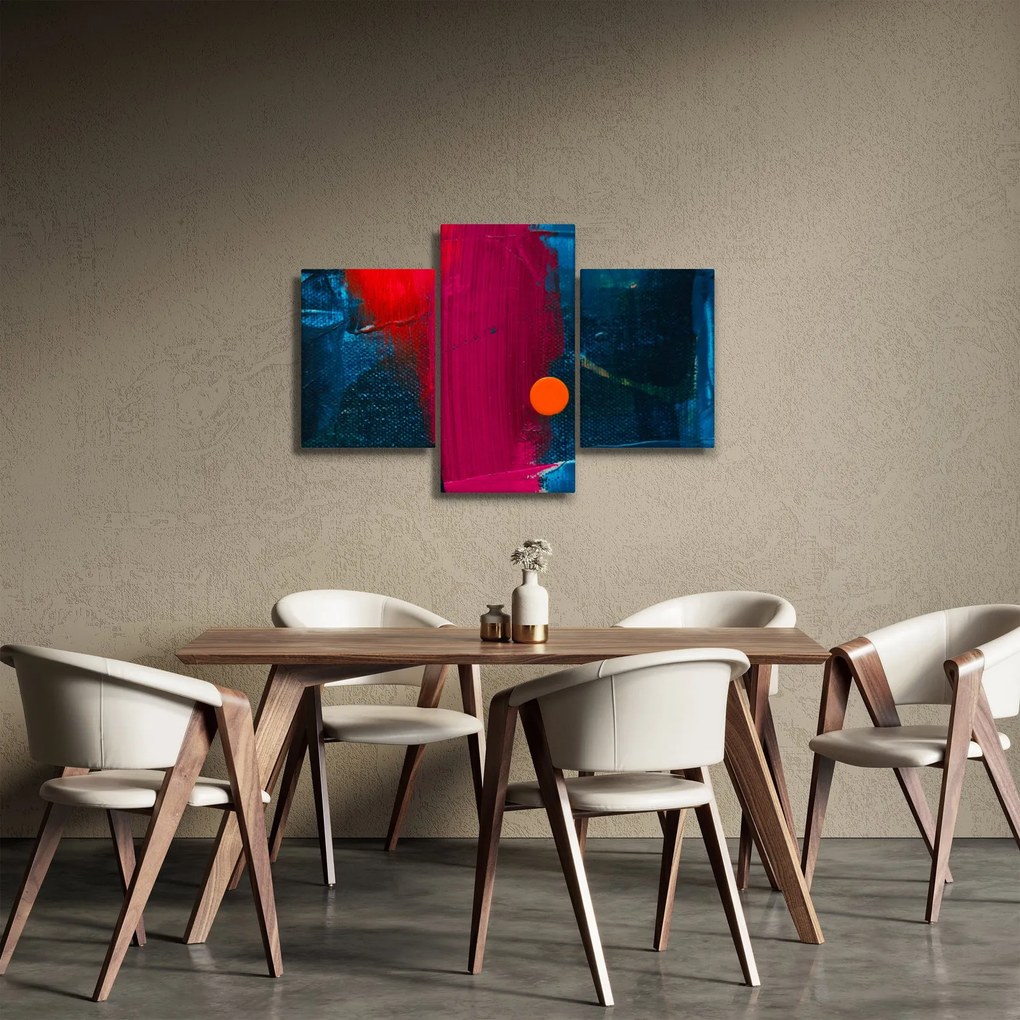 Színek képe (90x60 cm)