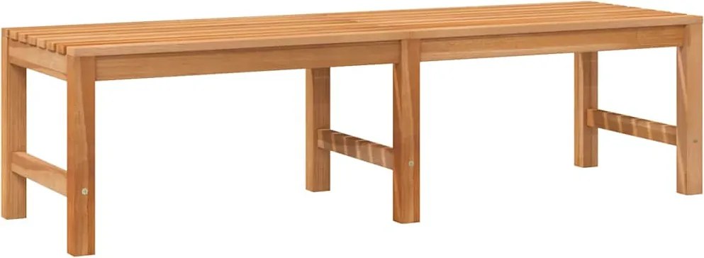 vidaXL tömör tíkfa kerti pad 150 cm
