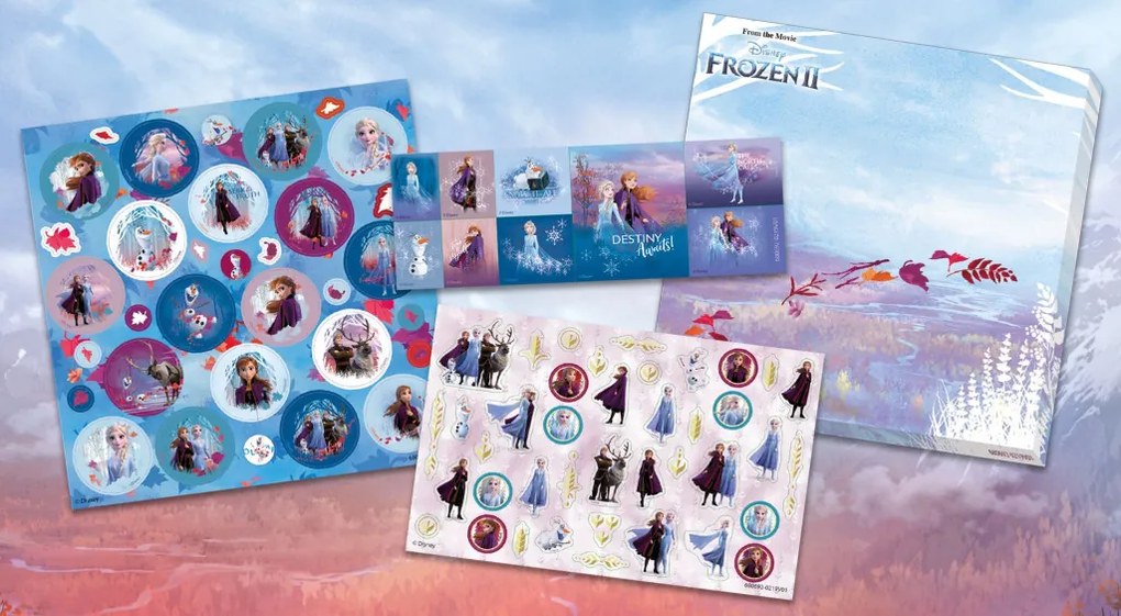 Disney Jégvarázs Adventure matrica szett