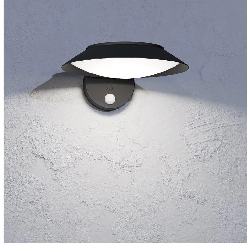 Eglo Eglo 901079 - LED napelemes falilámpa érzékelővel CERRISI LED/7W/3,7V IP44 EG901079