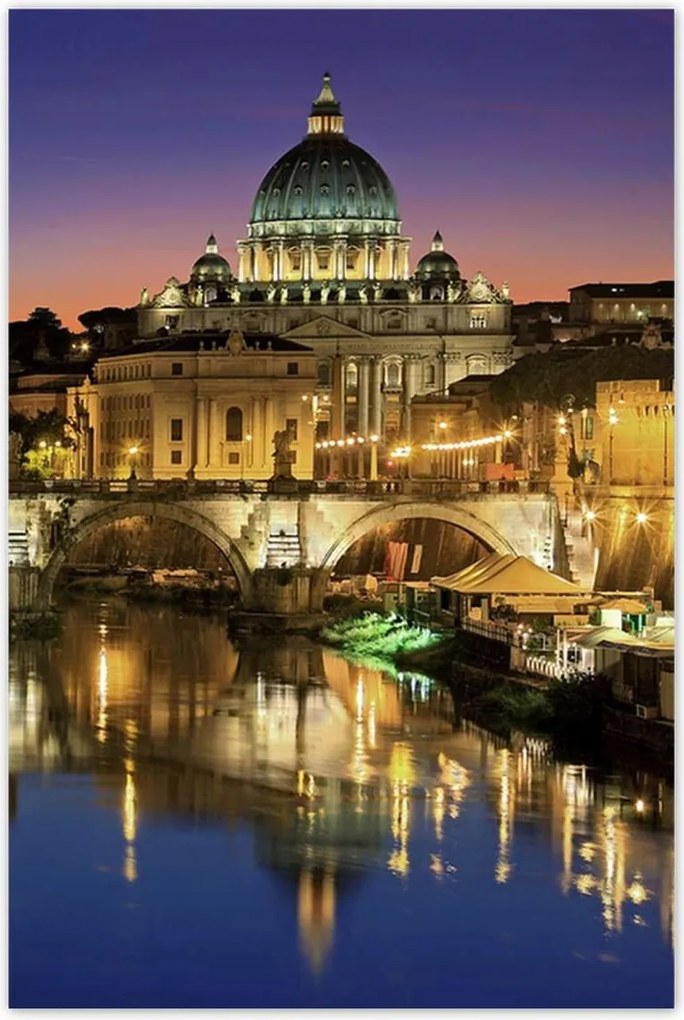 Poszterek 80x120 Róma Vatikán panoráma