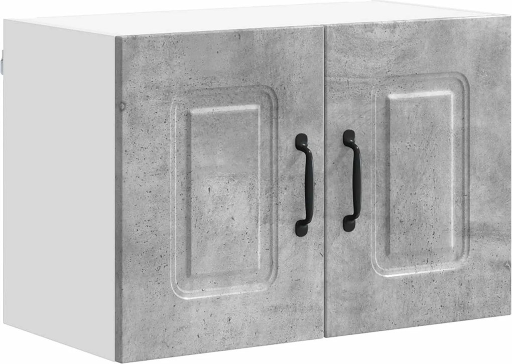 vidaXL Konyhaszekrény Kalmar Beton Szürke 60 x 31 x 40 cm Faanyag