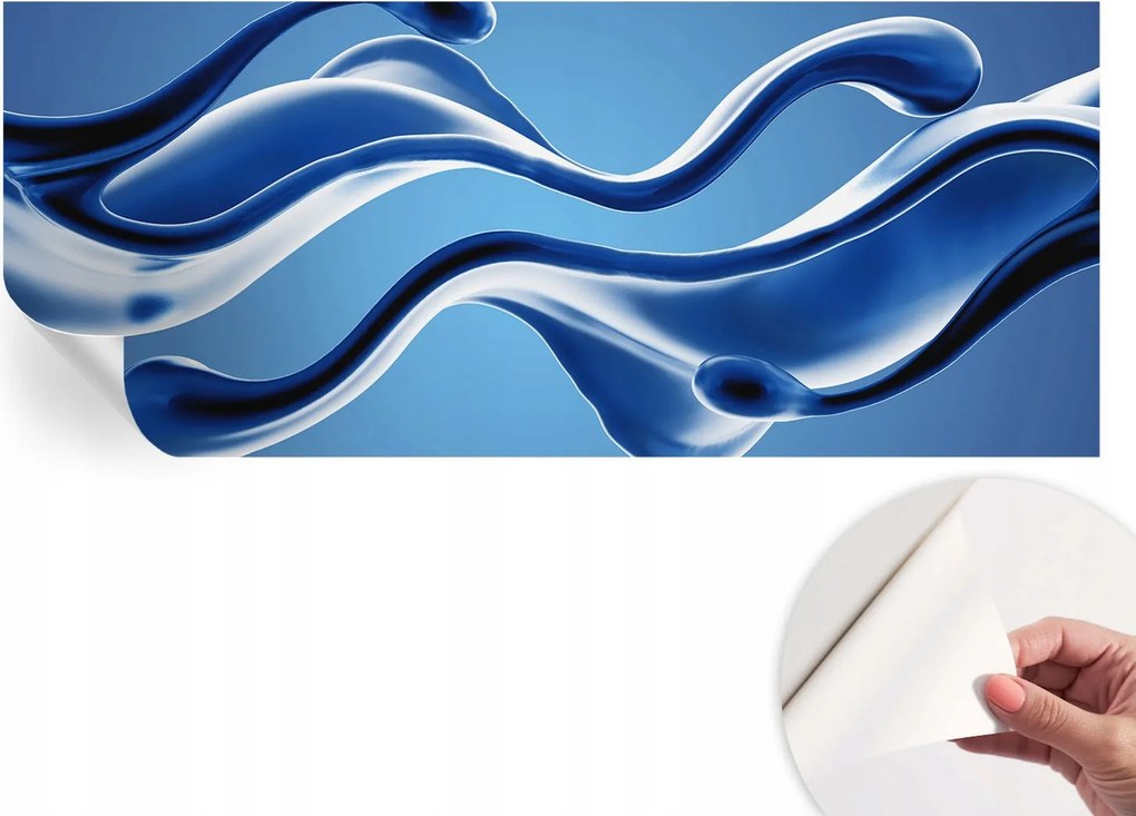 Öntapadós tapéta 3D fali furnér Absztrakt könnyűség 250x104 cm