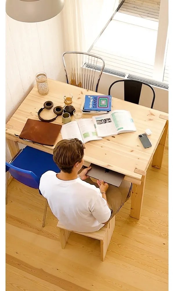 Borovi fenyő étkezőasztal 75x134 cm Tuck – Karup Design