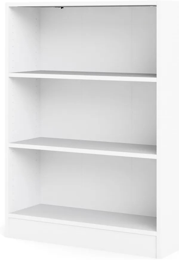 Basic fehér könyvespolc, 79 x 107 cm - Tvilum