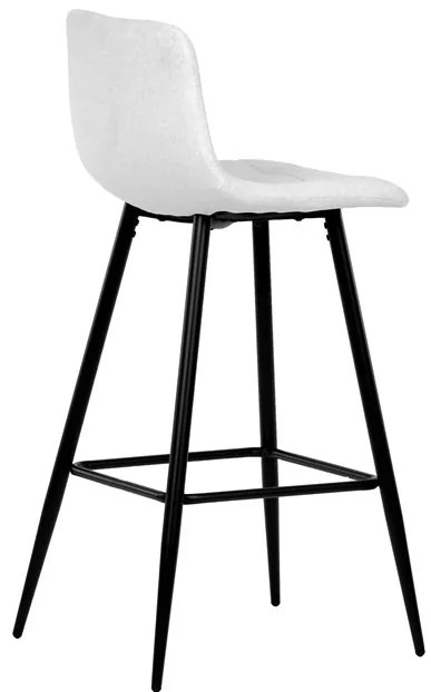 Fehér Szövet Bárszék. AUB-X7015 WT2