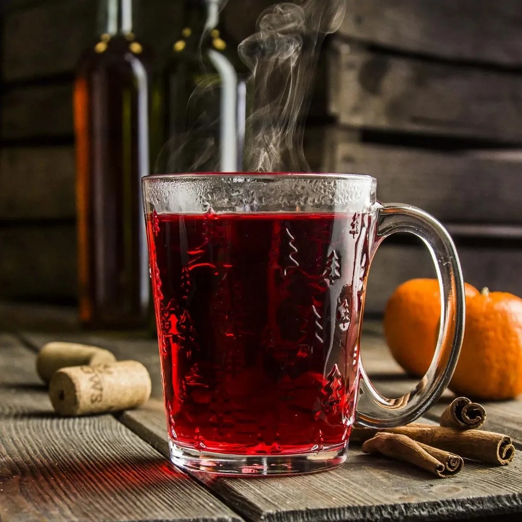 Altom Leon Choinka üveg bögre készlet 300 ml, 6 ks