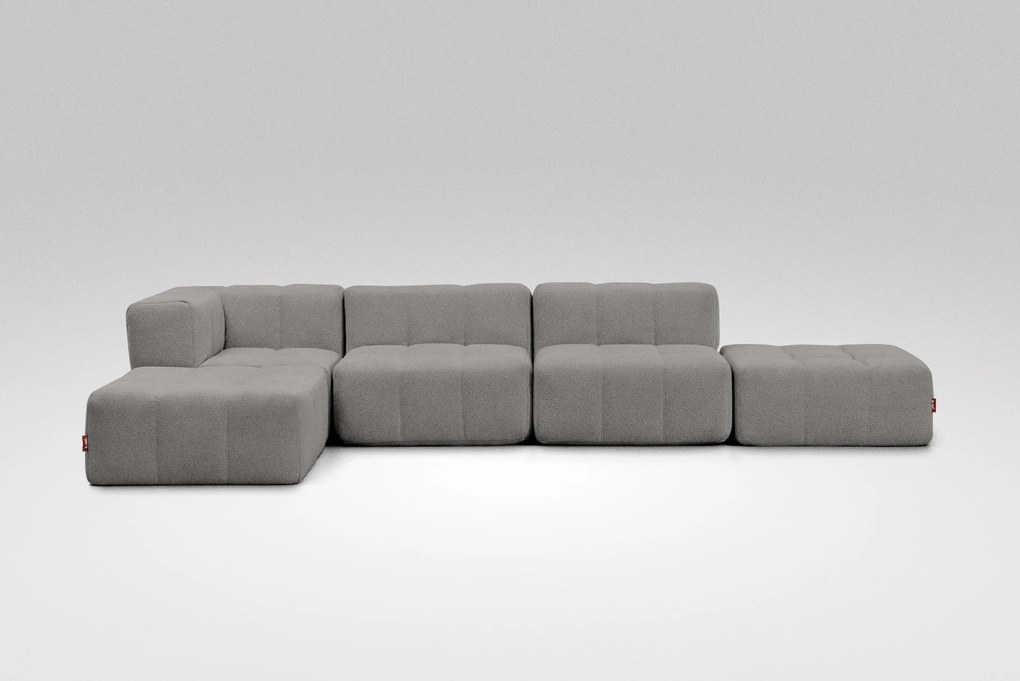 5 Teiliges Modulares Sofa – Grau