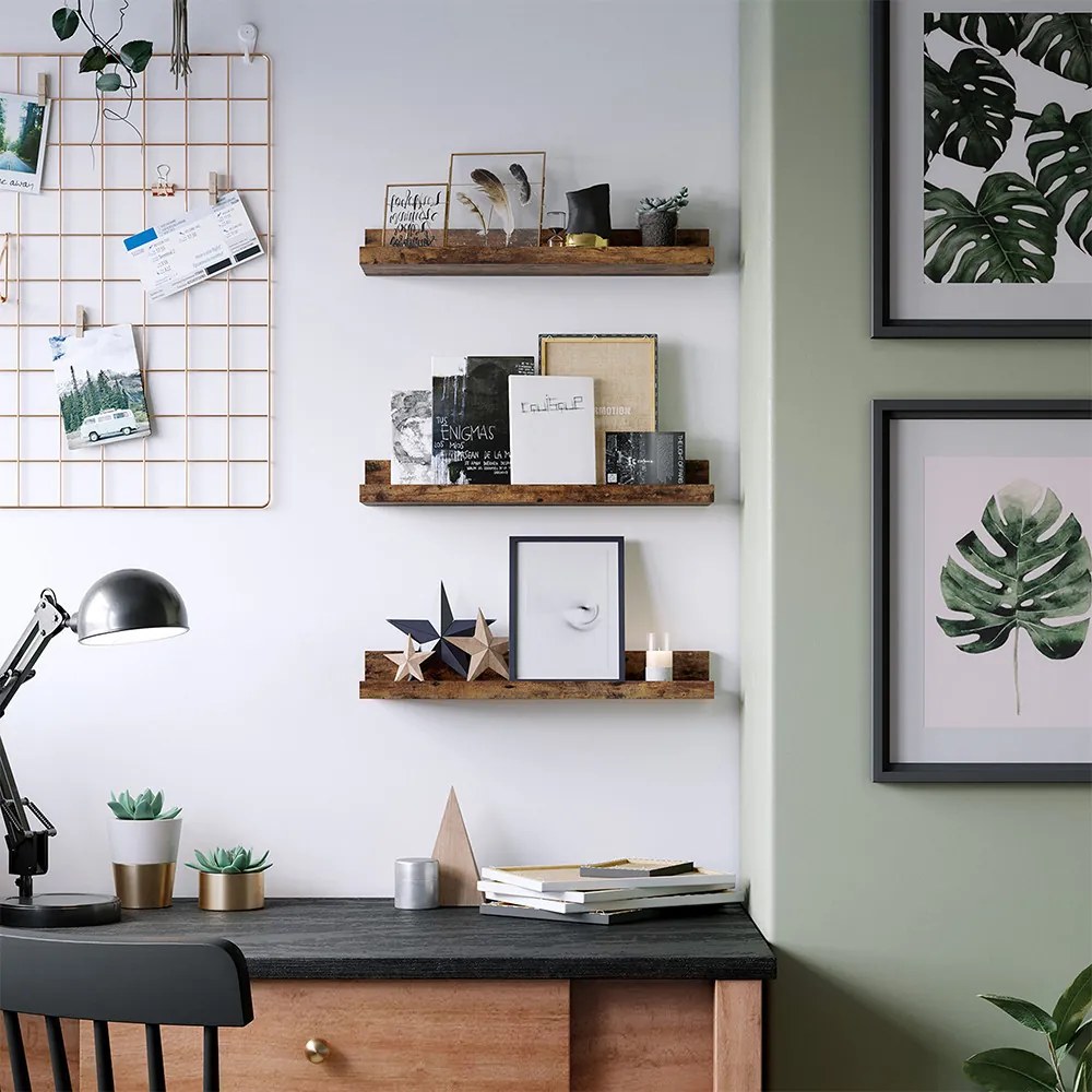 3 db-os fa fali polc szett