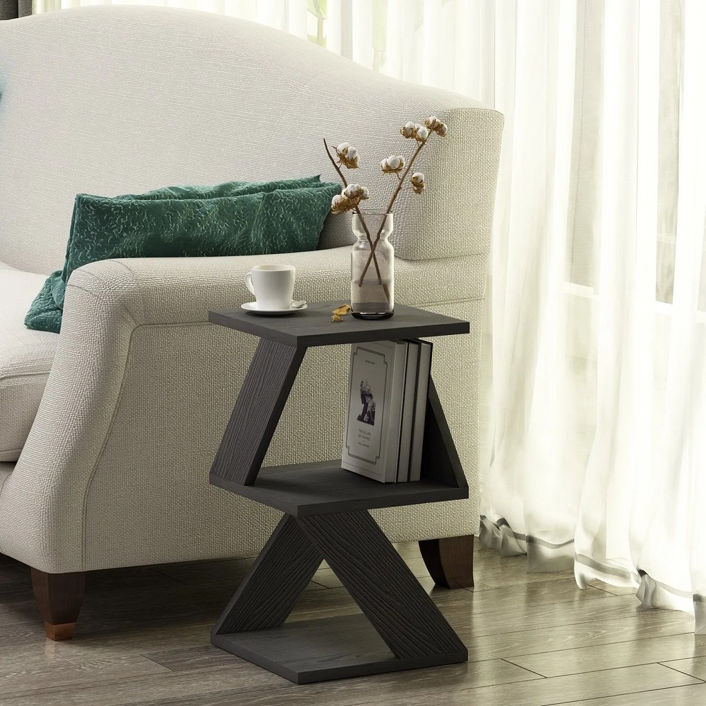 Kis asztal Albeni - Wood Black
