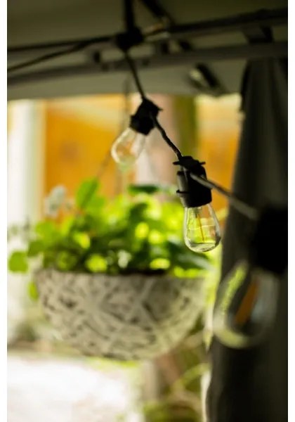 Kültéri dekorációs fénylánc MIMOSA 20xE27/1,3W/230V IP44 20m