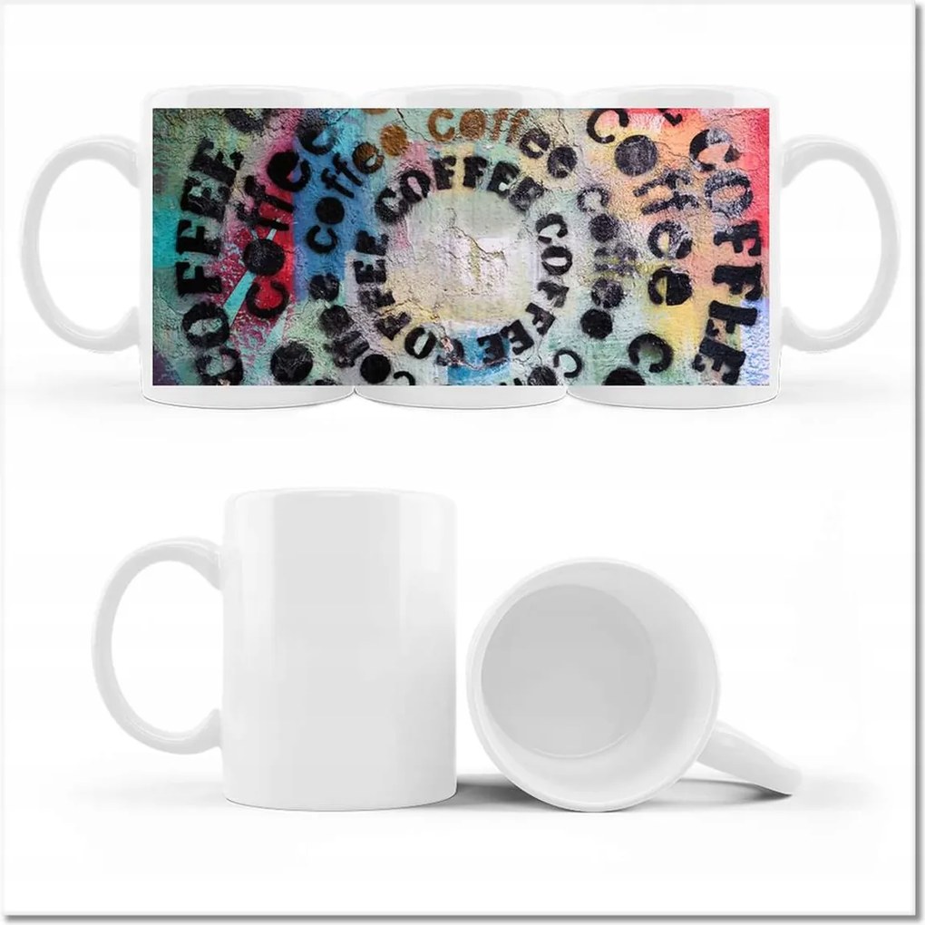 Fotó bögre Graffiti Utcaművészet