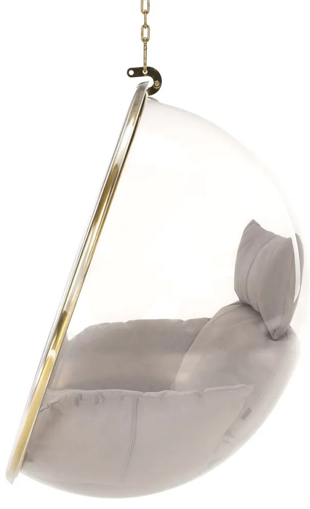 Bubble arany-szürke függőfotel