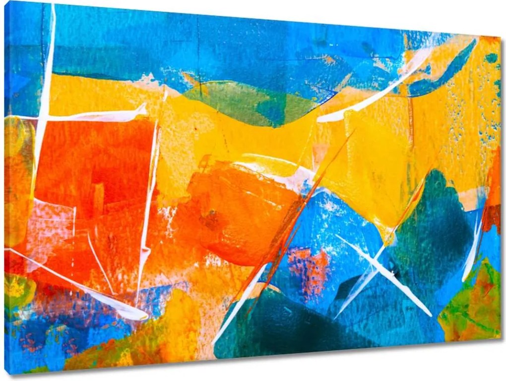 Vászonkép 90x60 Absztrakt Bálna