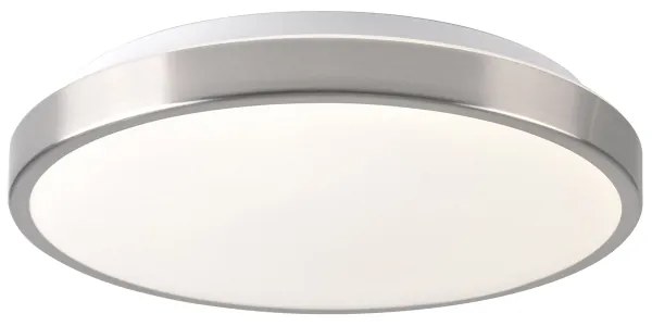 LIBRA LED mennyezeti lámpa, 15 W, 230 V, Ø 29 cm, fényes króm