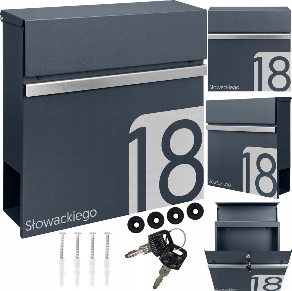 Antracit Postaláda Exlusive Minta 4