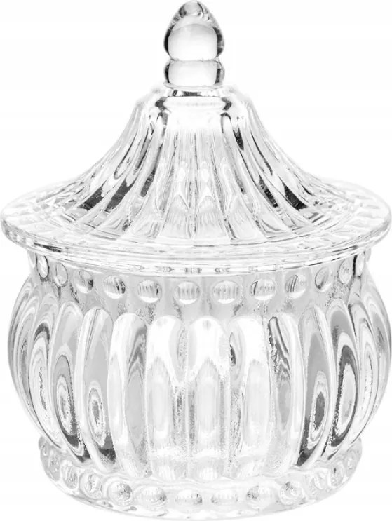 Eelco üvegdoboz fedővel 8x10 cm