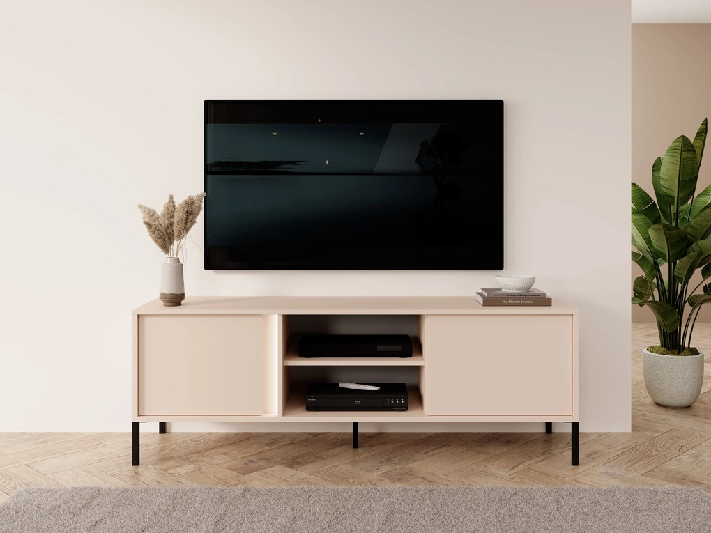 TV asztal/szekrény Danton 153 2D (bézs). 1071337