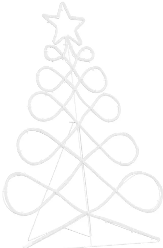 Karácsonyi Fa Forma Világítás Sokszínű 80 x 56 cm PVC