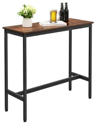 BARTIS bárasztal barna/fekete