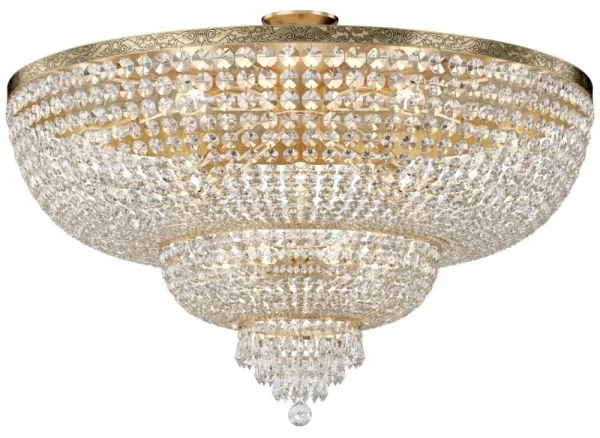 Maytoni DIA890-CL-18-G - Felületre szerelhető csillár PALACE 18xE27/60W/230V